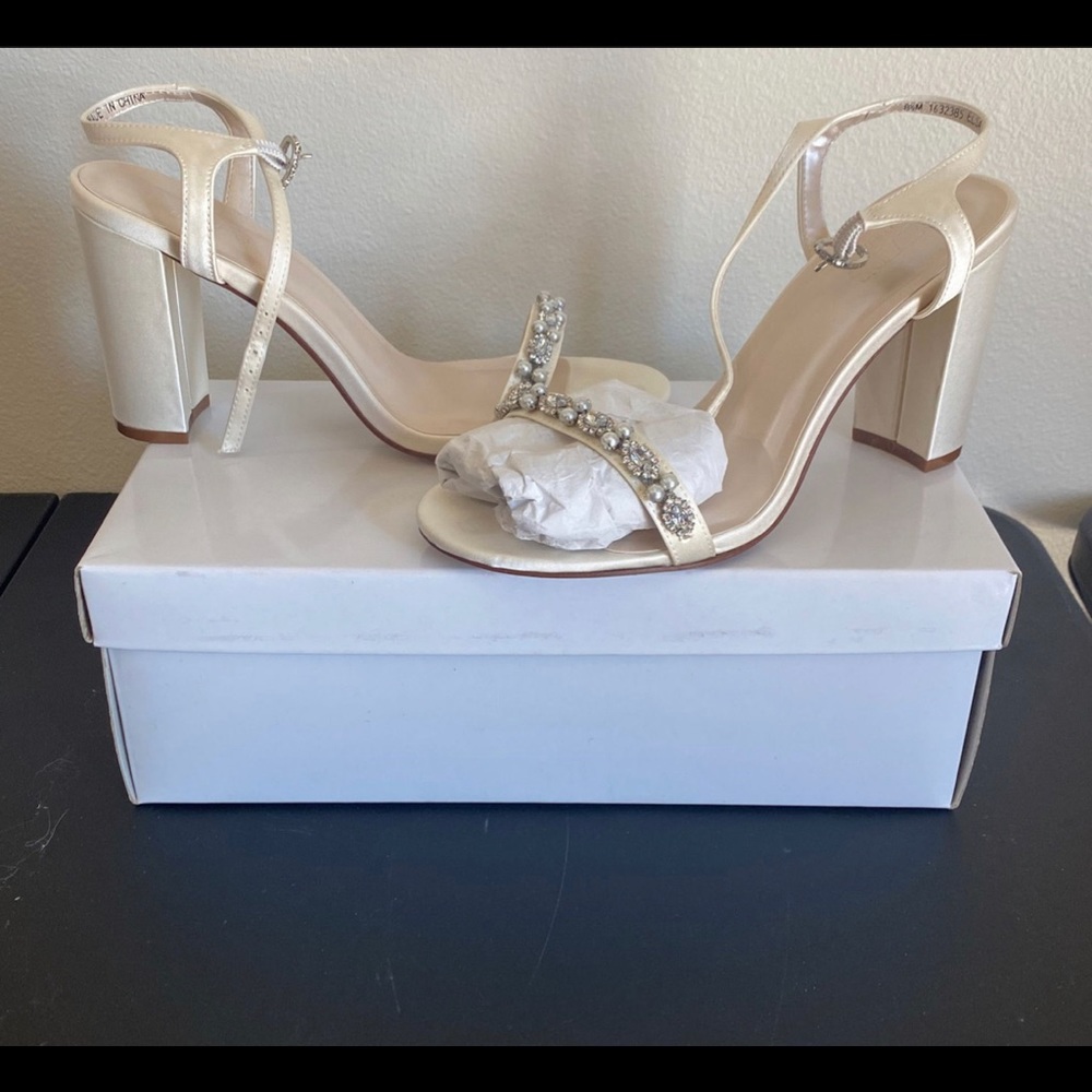 David’s Bridal heels